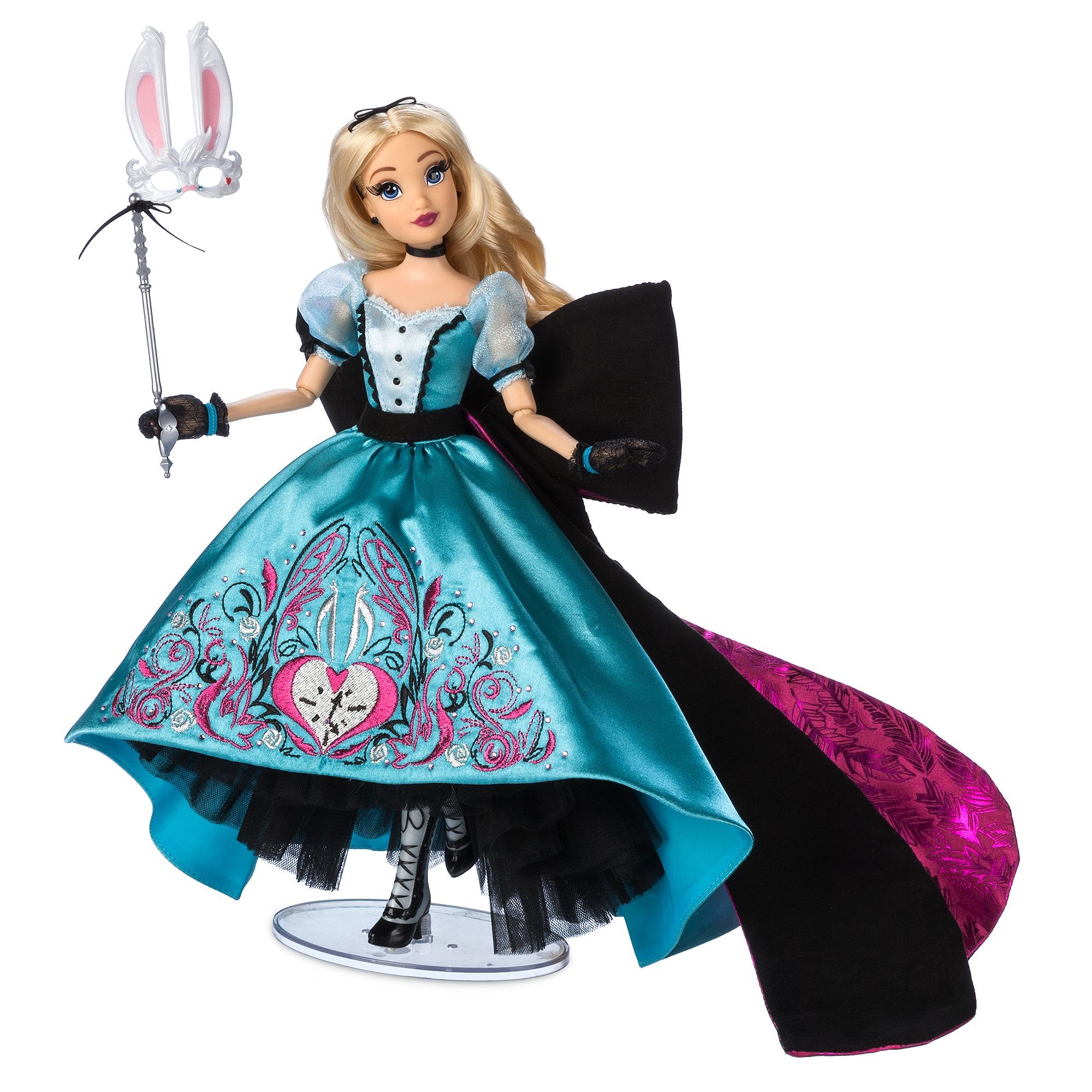 New 2024 Limited Edition Disney Designer Collection Midnight Masquerade dolls Snow White Ariel Alice Gaston Mother Ghotel Queen of Hearts Aladdin and Jasmine Drizella and Anastasia YouLoveIt