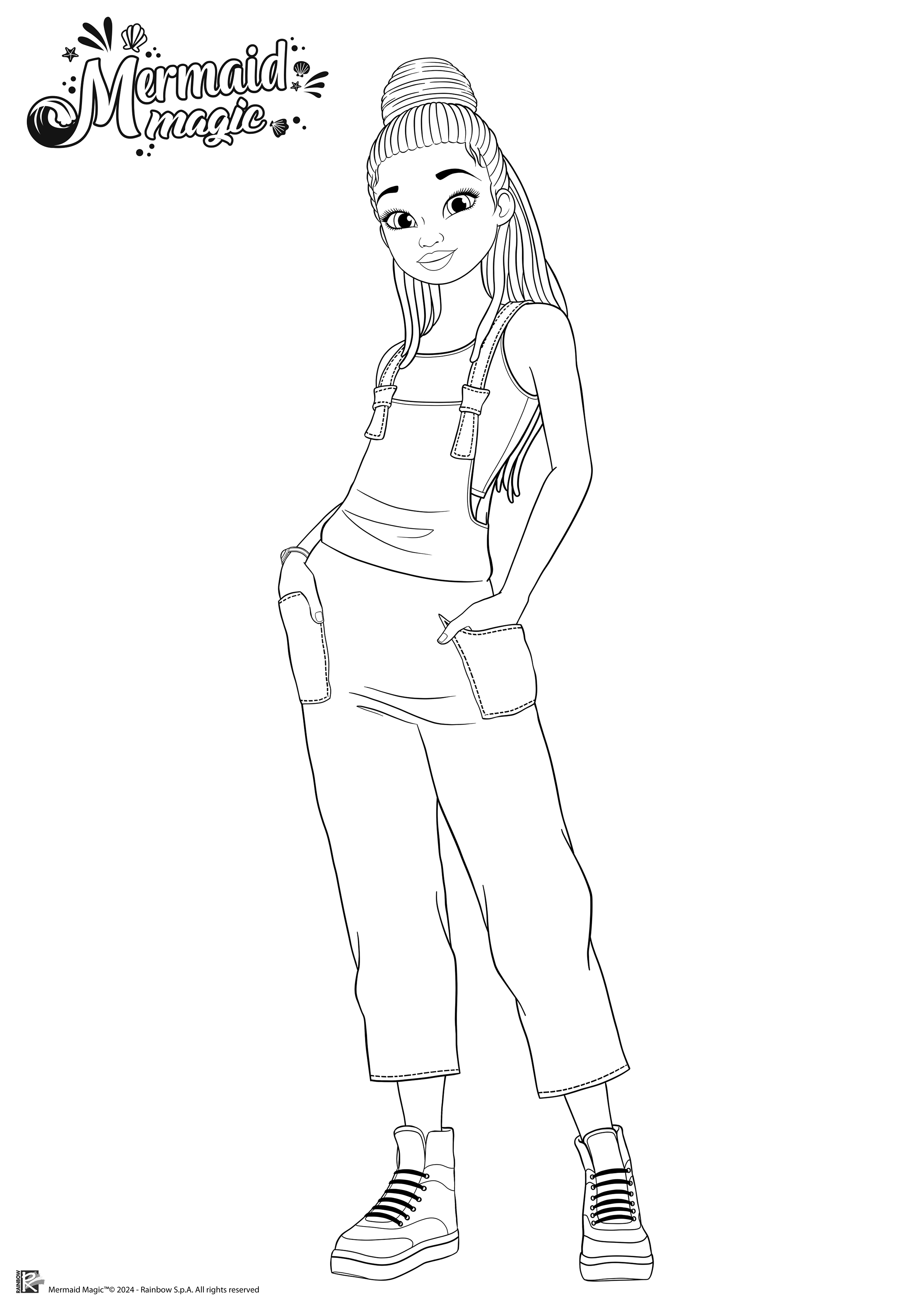 Mermaid Magic coloring pages - YouLoveIt.com