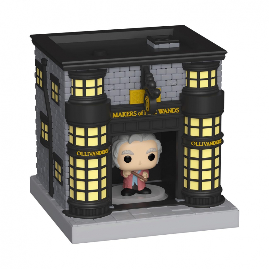 Bitty POP! Town Garrick Ollivander and Ollivanders Wand Shop