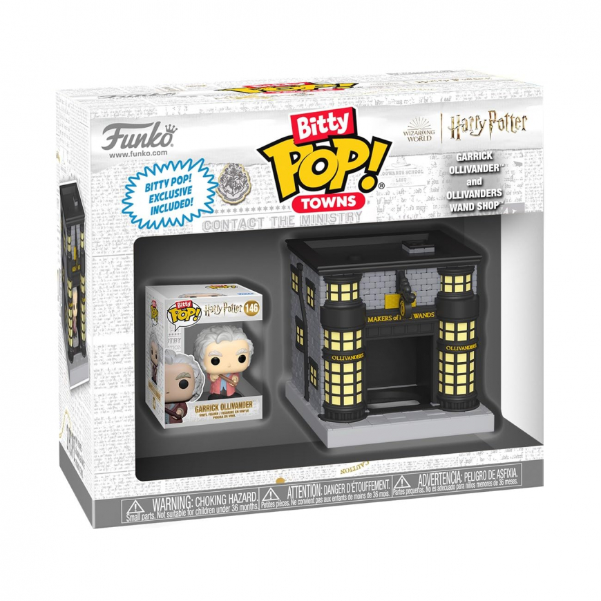 Bitty POP! Town Garrick Ollivander and Ollivanders Wand Shop