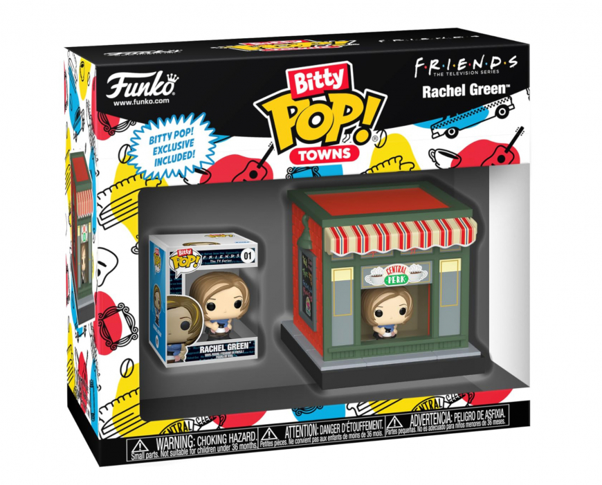 Bitty POP! Town Rachel Green and Central Perk