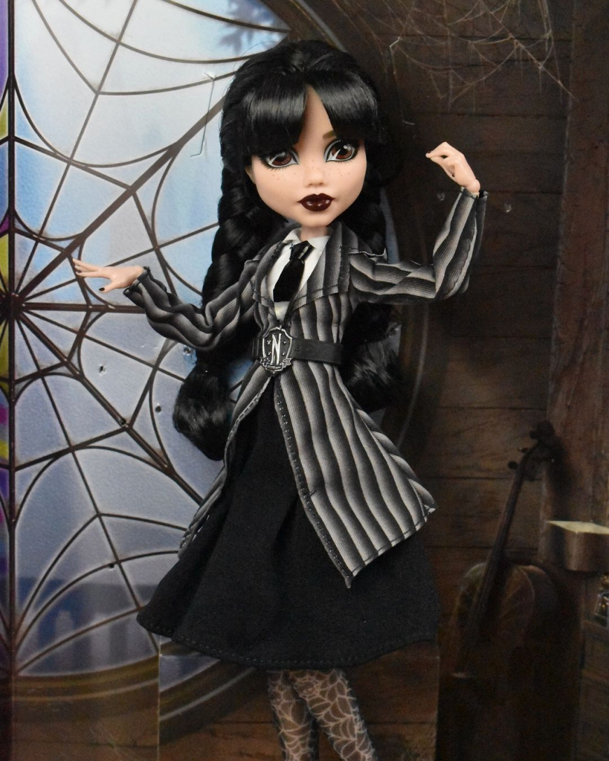 Monster High Wednesday irl photos