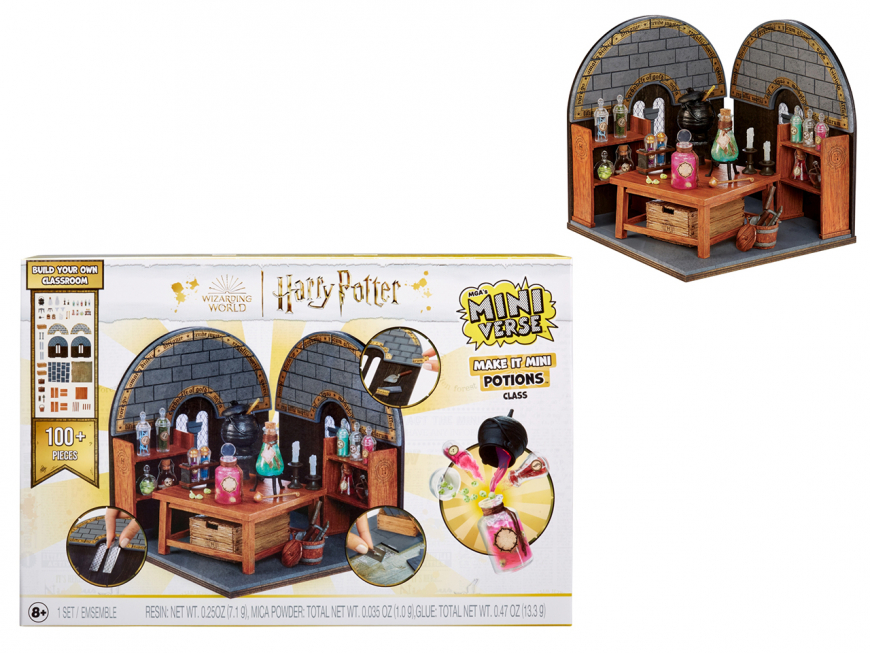 Miniverse Make It Mini Harry Potter Potion Classroom built it set