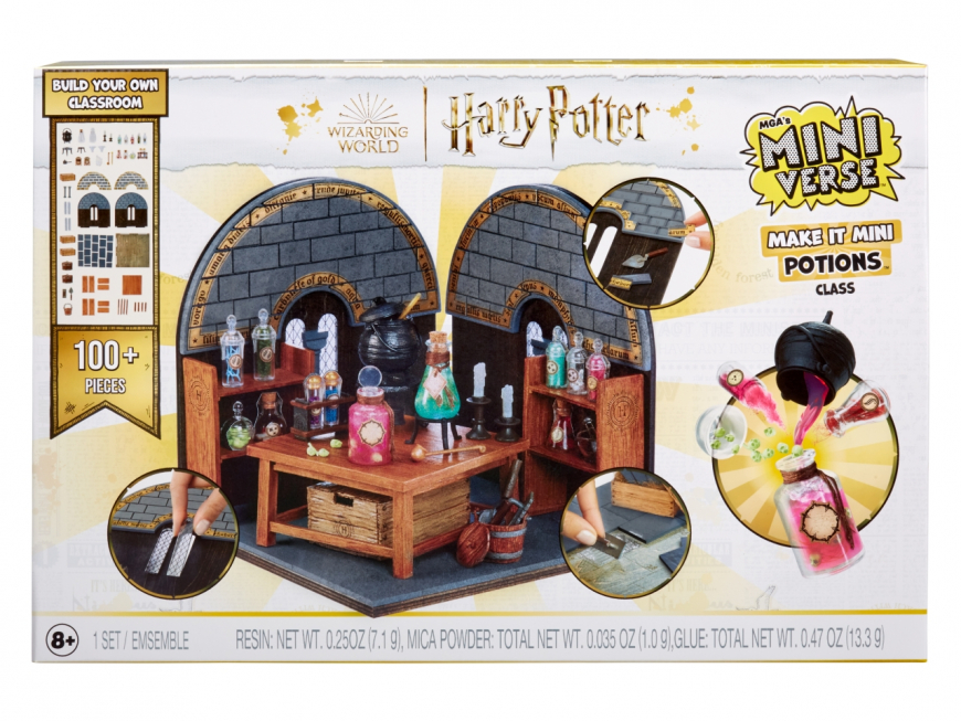 Miniverse Make It Mini Harry Potter Potion Classroom built it set