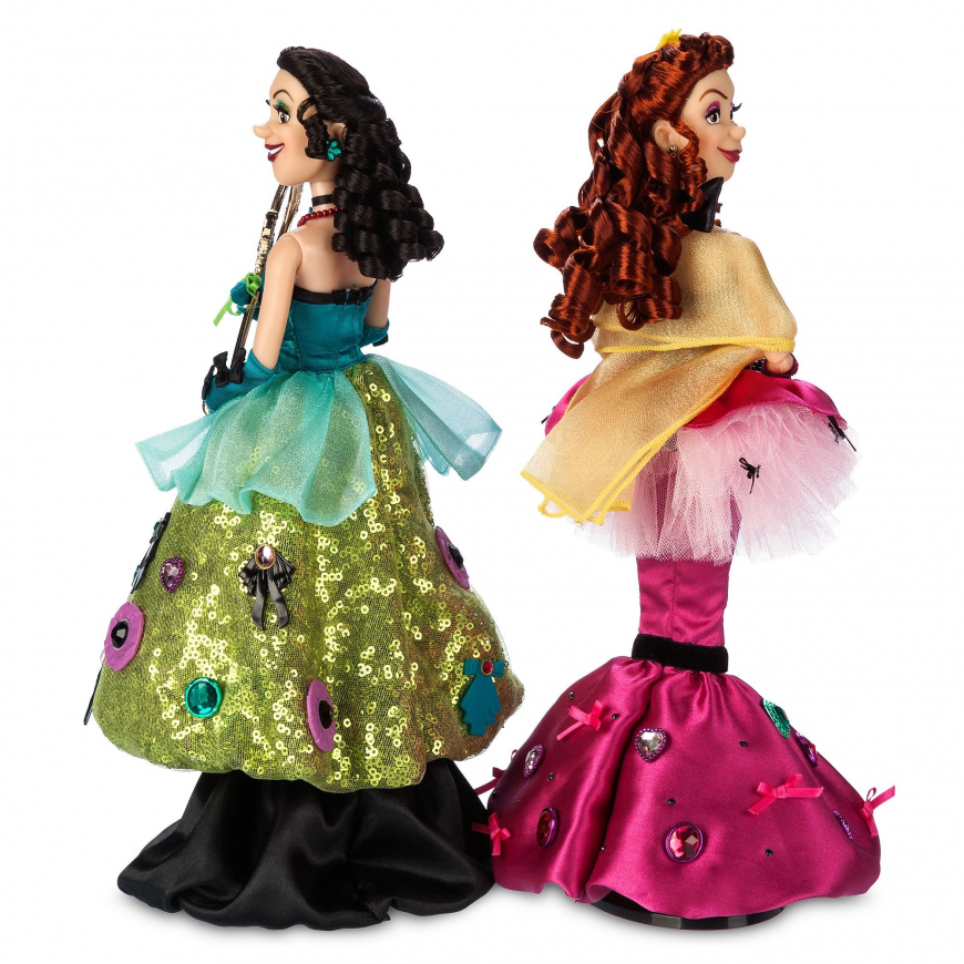 D23 2024 Limited Edition Disney Designer Collection Midnight Masquerade Drizella and Anastasia doll set