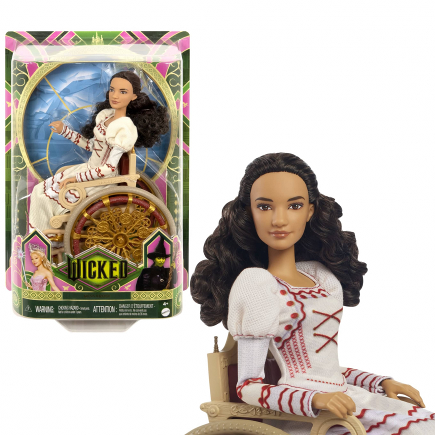 Wicked The Movie 2024 Ozdust Ballroom Nessarose doll
