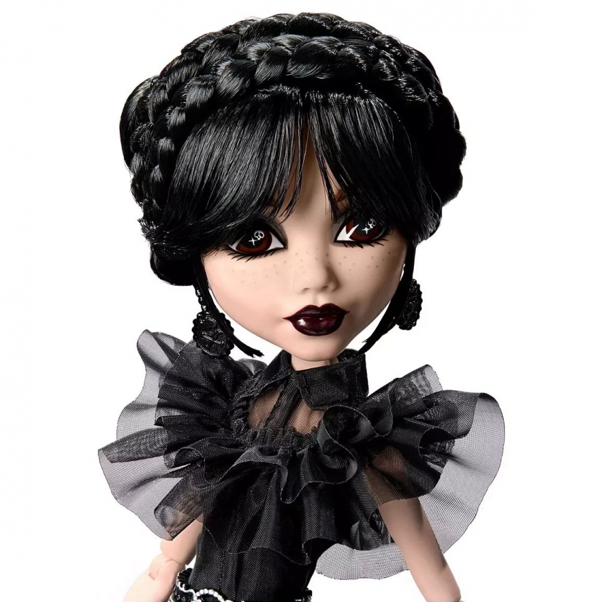 Monster High Wednesday Netflix Rave'N Dance ball dress doll