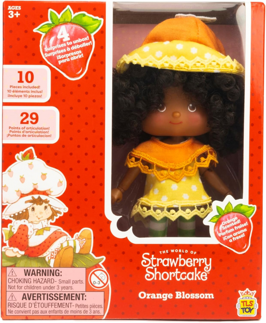 New 2024 Strawberry Shortcake 5.5-inch Orange Blossom doll