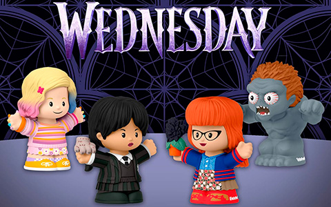 Little People Collector Wednesday TV Series Special Edition Set