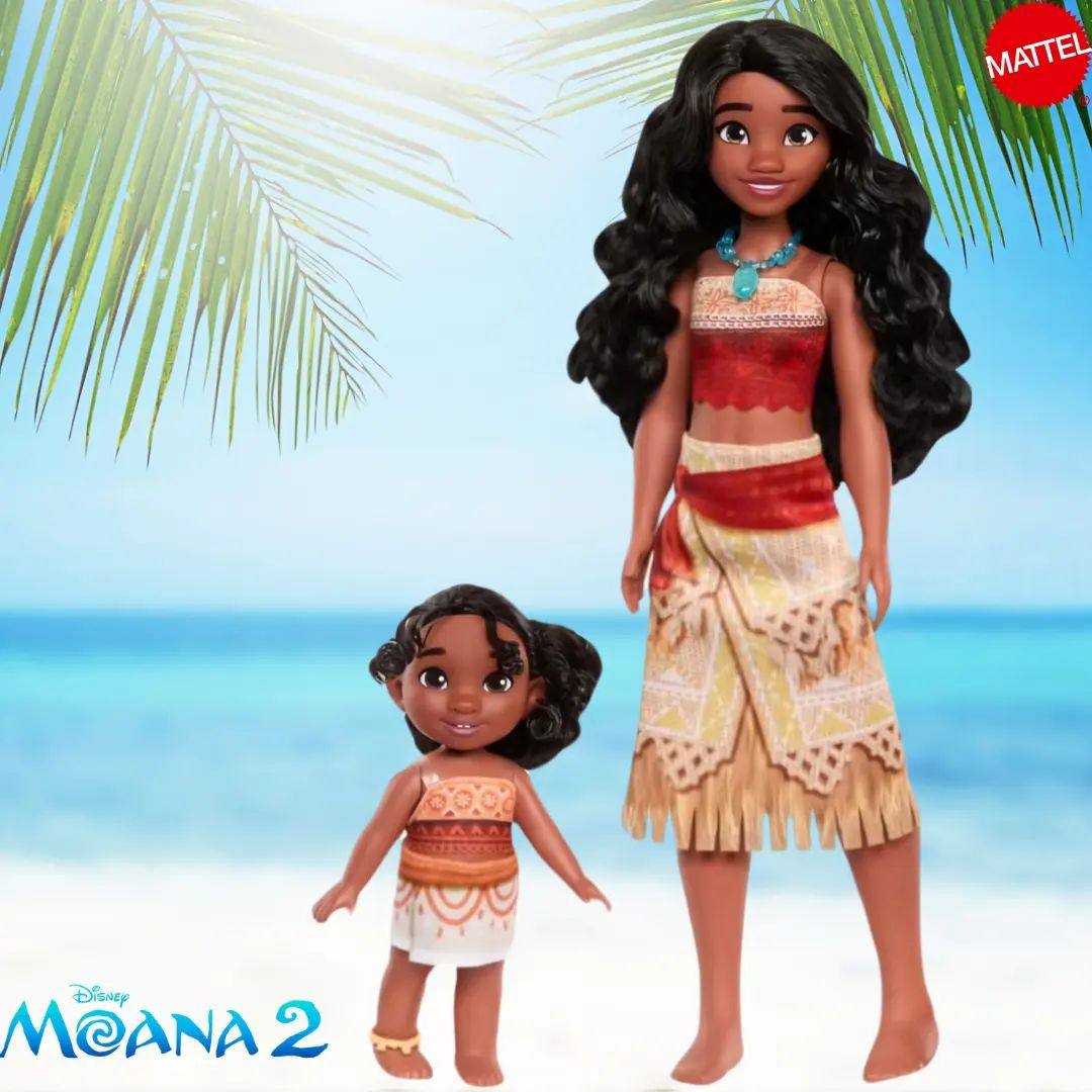 Moana 2 dolls from Mattel