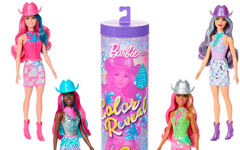 Barbie Color Reveal Disco Star Series 2024 dolls