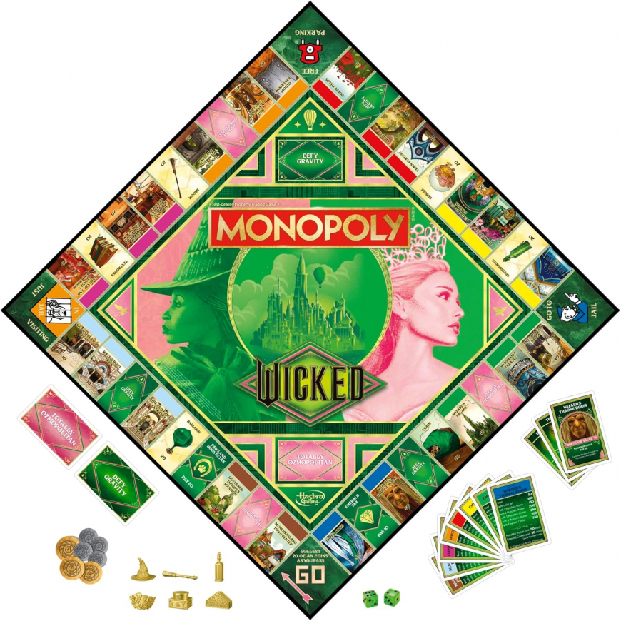 Monopoly Wicked movie Edition Board Game