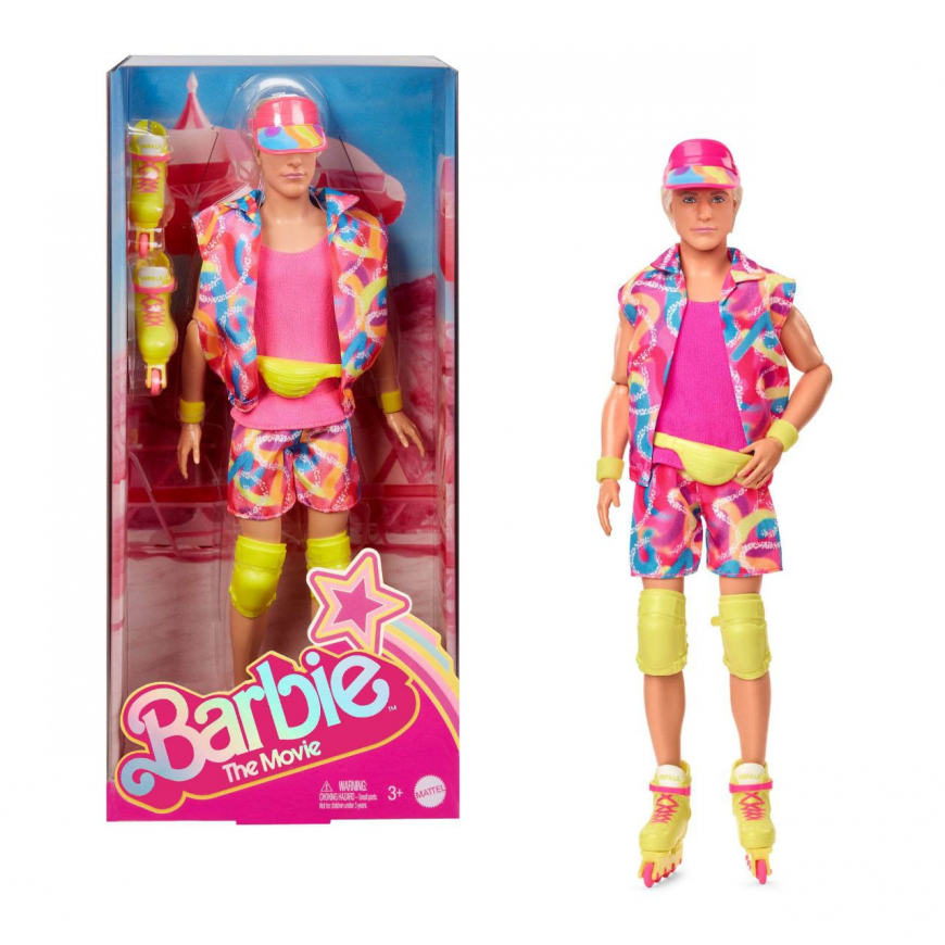 Barbie The Movie Ken Rollerblade doll Ryan Gosling mold 2024