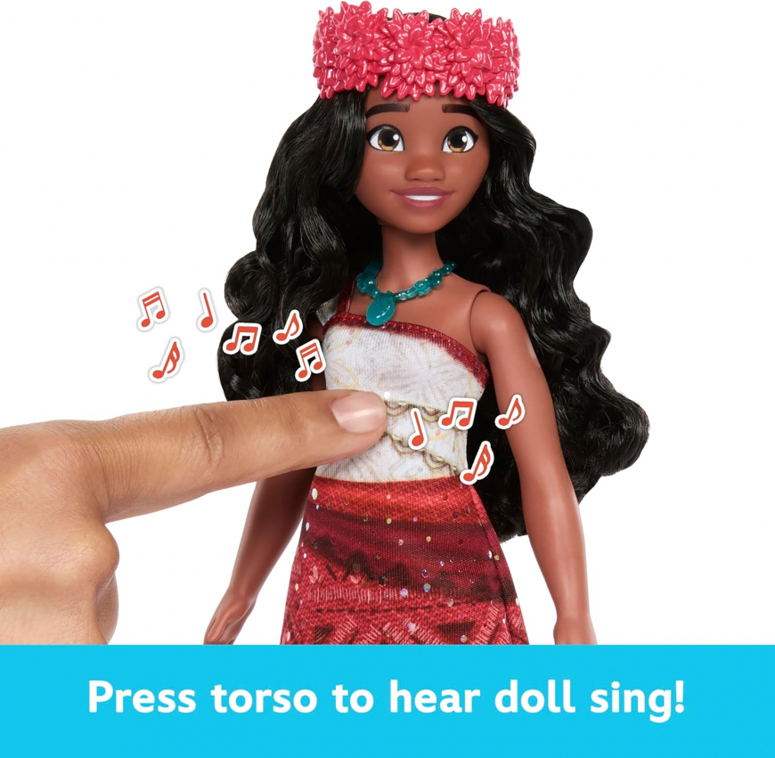 Moana 2 singing Moana doll