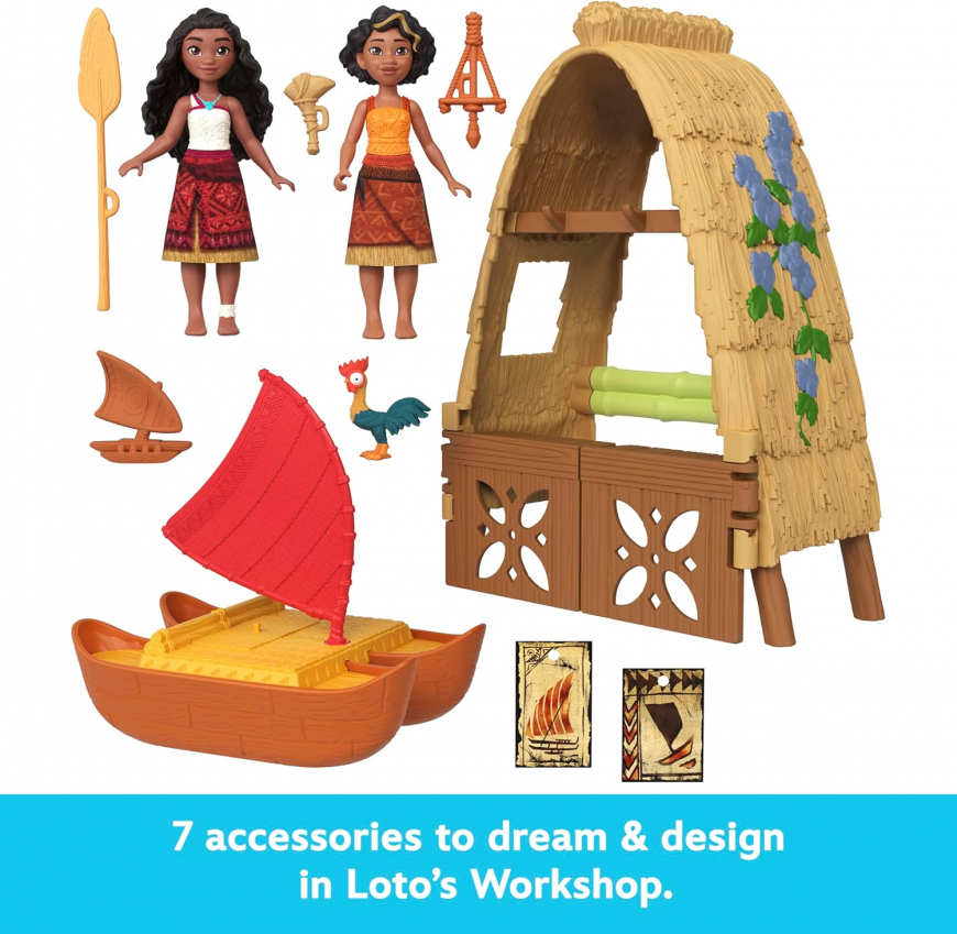 Moana & Loto’s Workshop Playset