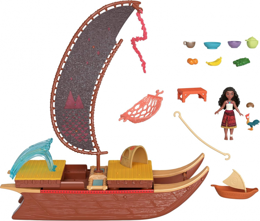 Moana’s Adventure Canoe Playset