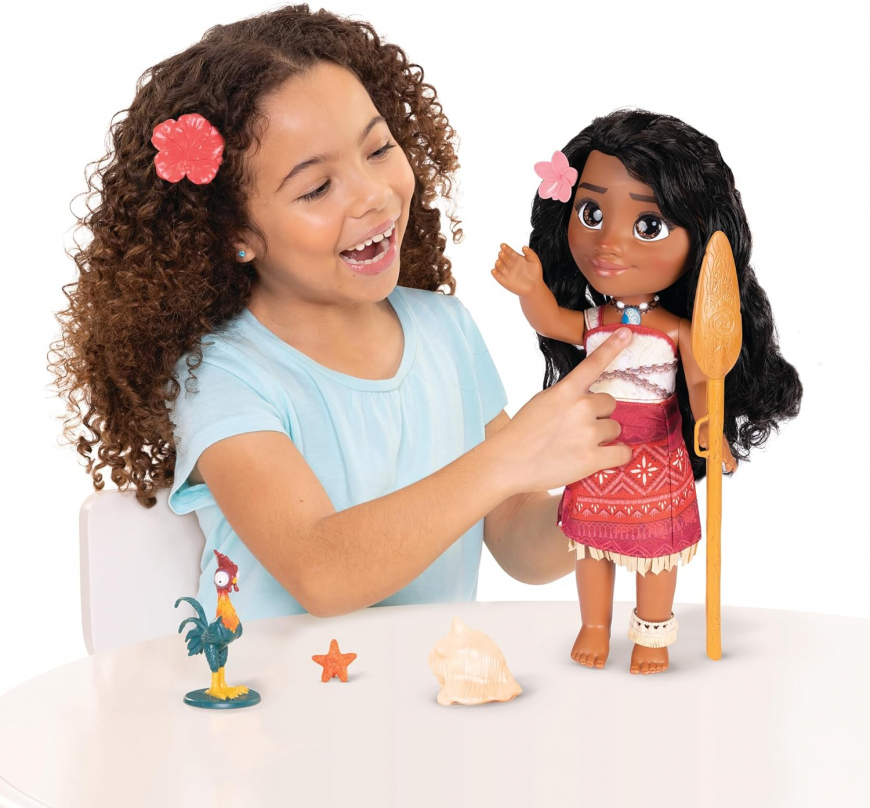 Moana 2 singing Moana petit doll