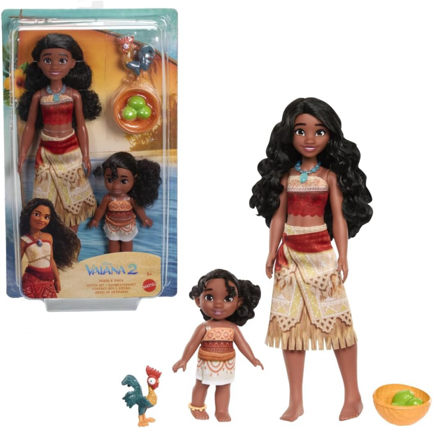 Moana 2 sisters playset