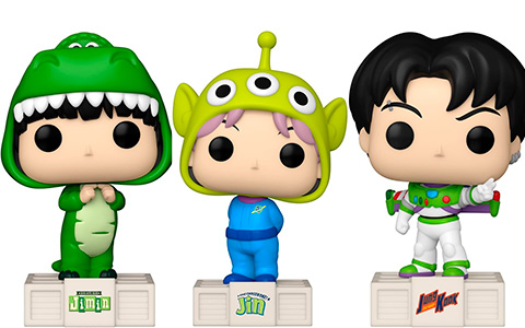 Funko Pop Toy Story x BTS Tiny TAN figures