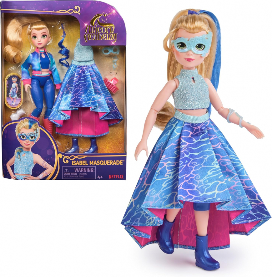 Unicorn Academy Isabel Deluxe Masquerade Ball Doll