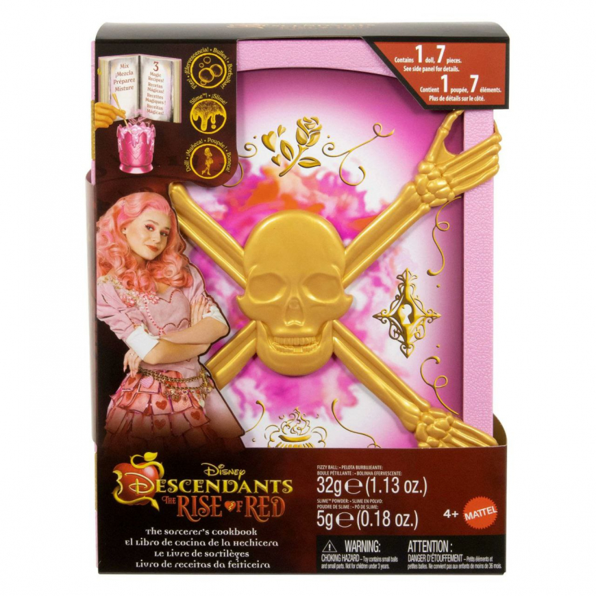 Mattel Descendants Rise of Red Bridget Cookbook doll