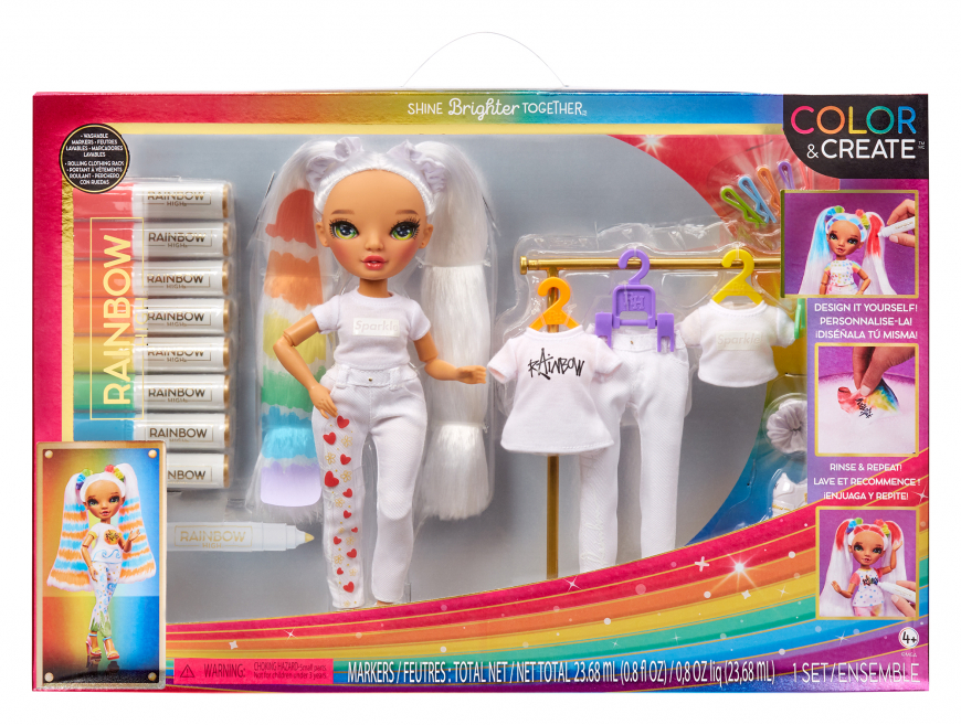 Rainbow High Color and Create Deluxe Playset