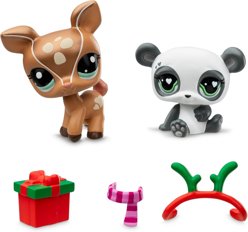Littlest Pet Shop Winter Holiday edition Pet Pairs Winter Pals