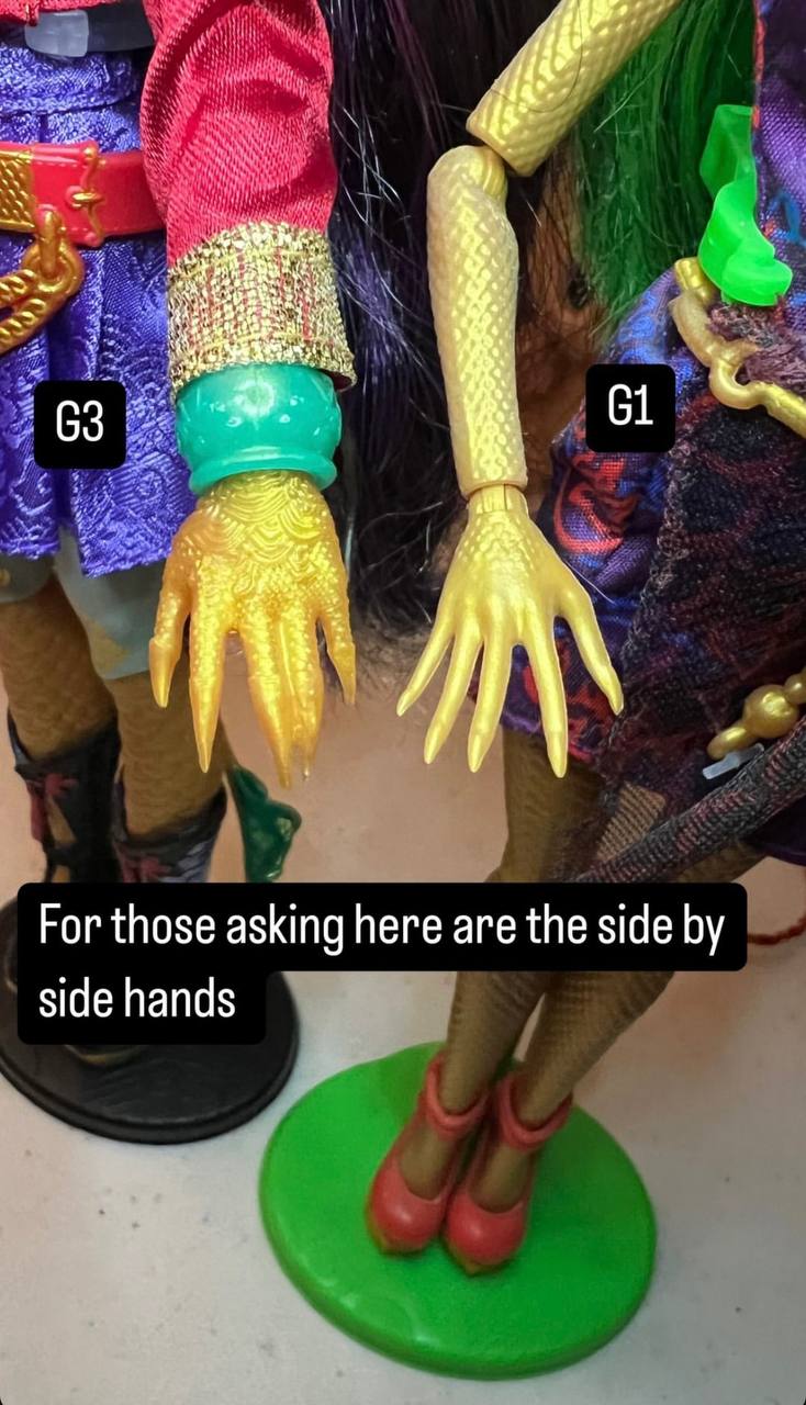 New Monster High Jinafire Long G3 doll 2024 in real life photos