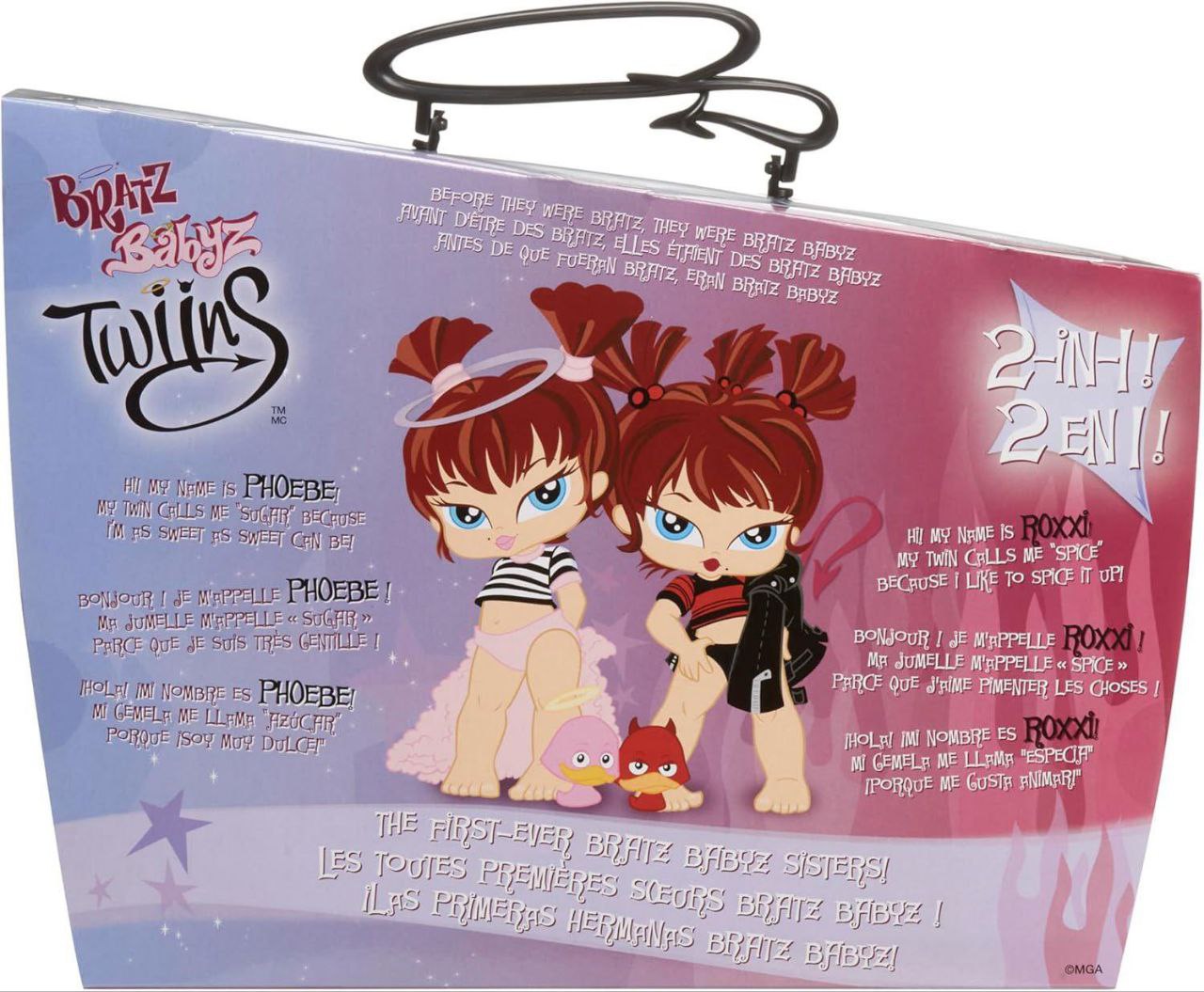 Bratz Babyz Twiins 2 pack dolls re release of Roxxi and Phoebe YouLoveIt