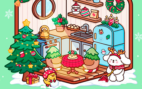 Xmas Corner: Christmas Coloring Book