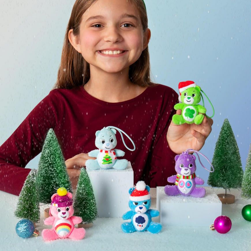 Micro Teenies Holiday Care Bears 5-Pack Treasure Box