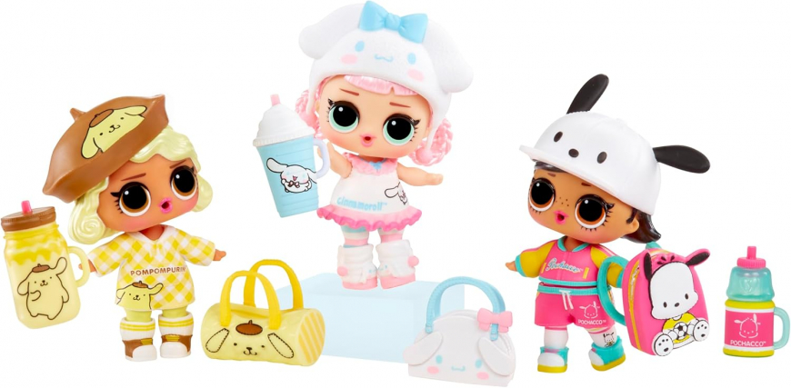 LOL Surprise Loves Hello Kitty & Friends Dolls Tots