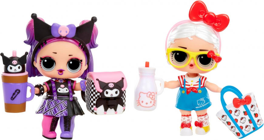 LOL Surprise Loves Hello Kitty & Friends Dolls Tots