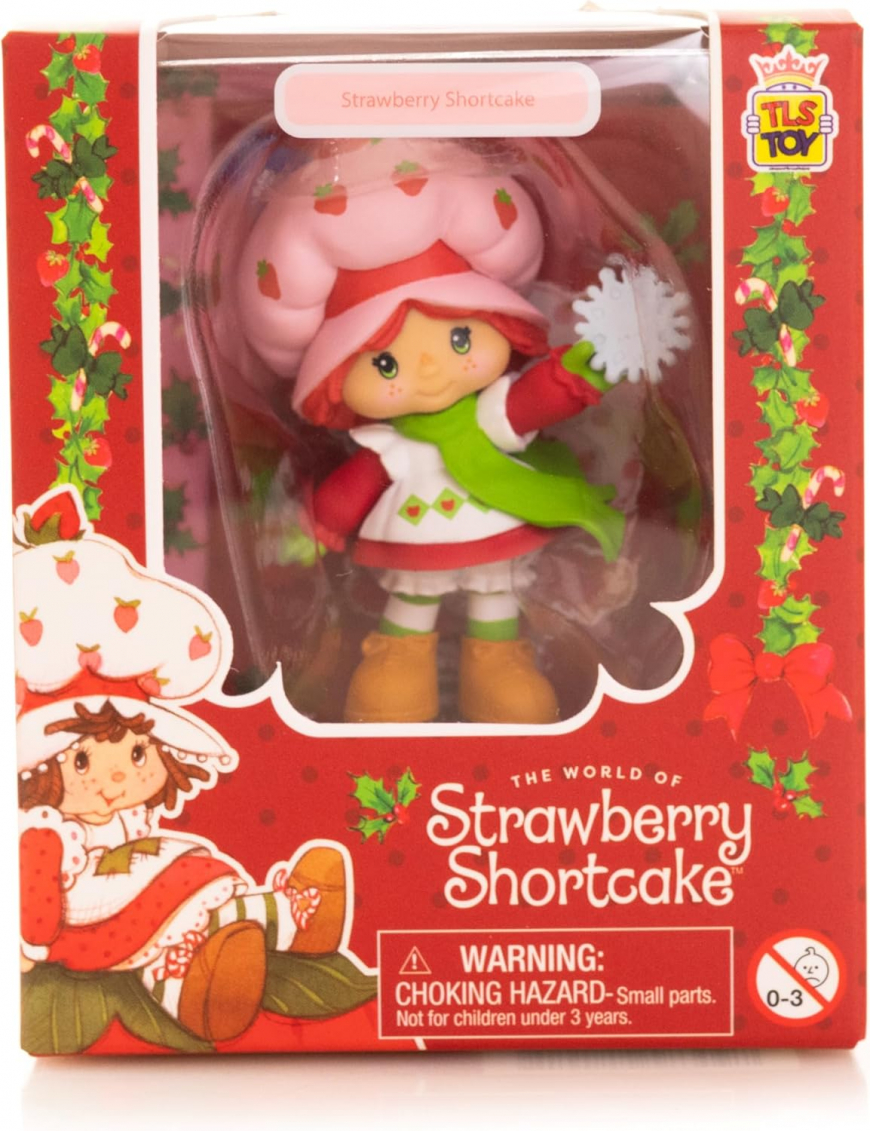 Strawberry Shortcake Sweet Scented Winter Season Cheebee Figure