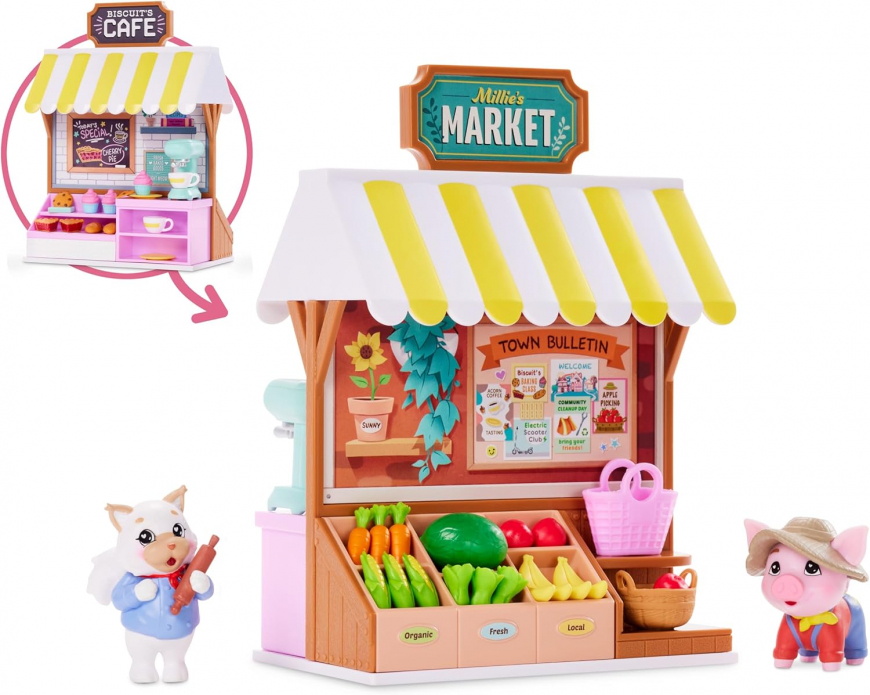 Far Out Toys Friendship Heights Cafe/Market set