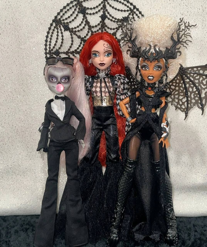 Monster High Witch Weaver Harris Reed Collector doll irl photos