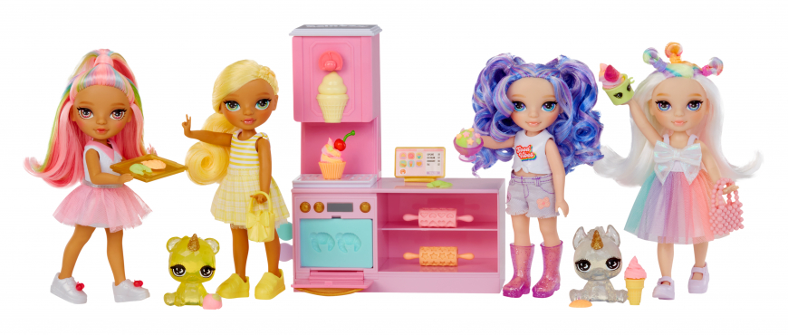 Rainbow High Little Dessert Shop with Kandy doll Playset