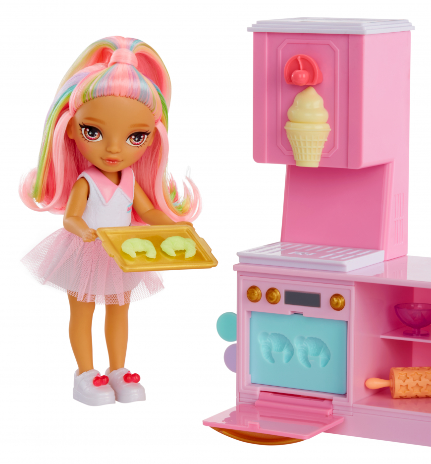Rainbow High Little Dessert Shop with Kandy doll Playset