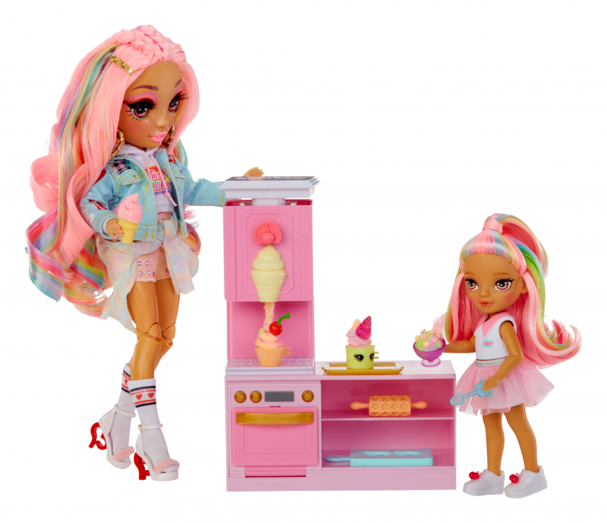 Rainbow High Little Dessert Shop with Kandy doll Playset