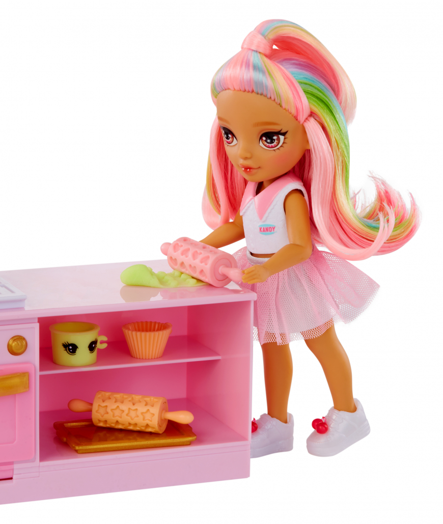 Rainbow High Little Dessert Shop with Kandy doll Playset