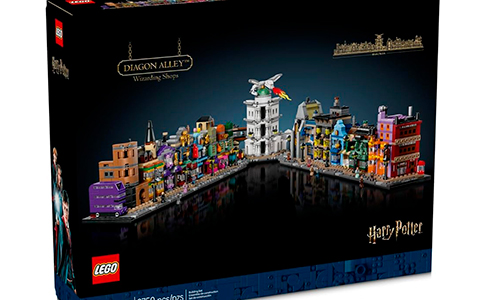 LEGO Harry Potter Diagon Alley Wizarding Shops Building Set