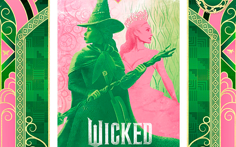 Wicked Pink Goes Good with Green - 500 Piece Jigsaw Puzzle