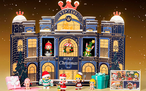 POP MART Advent Calendar Molly Castle Miracle Box Series Figures