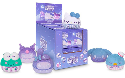 Teeturtle Sanrio Hello Kitty and Friends 3" Reversible Plush Mystery Box