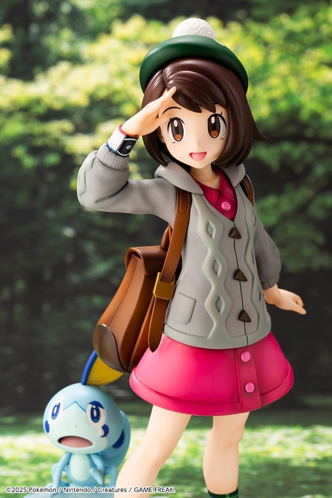 Kotobukiya Pokemon Gloria with Sobble ARTFX J figure