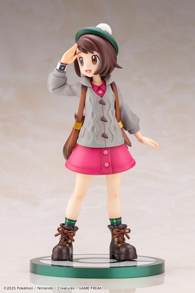 Kotobukiya Pokemon Gloria with Sobble ARTFX J figure