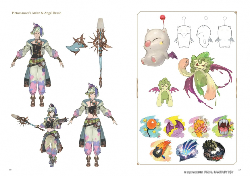 Final Fantasy XIV: Dawntrail - The Art of Succession - Relics of Heritage book