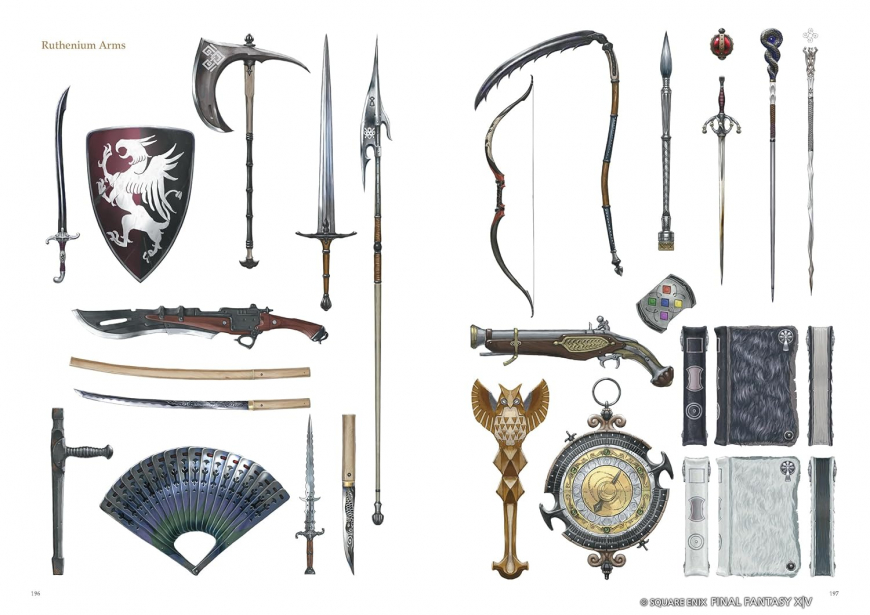 Final Fantasy XIV: Dawntrail - The Art of Succession - Relics of Heritage book