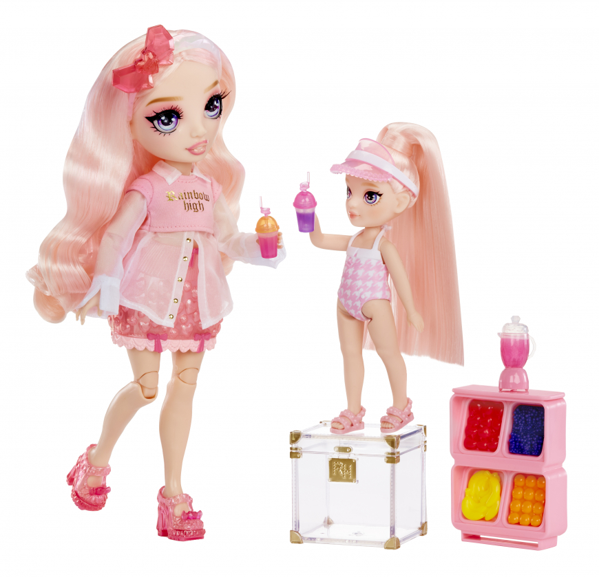 Rainbow High Little Pool Day with Blush doll Playset