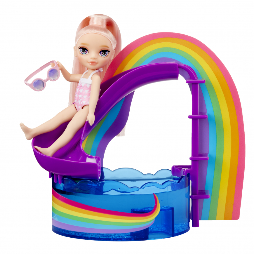 Rainbow High Little Pool Day with Blush doll Playset